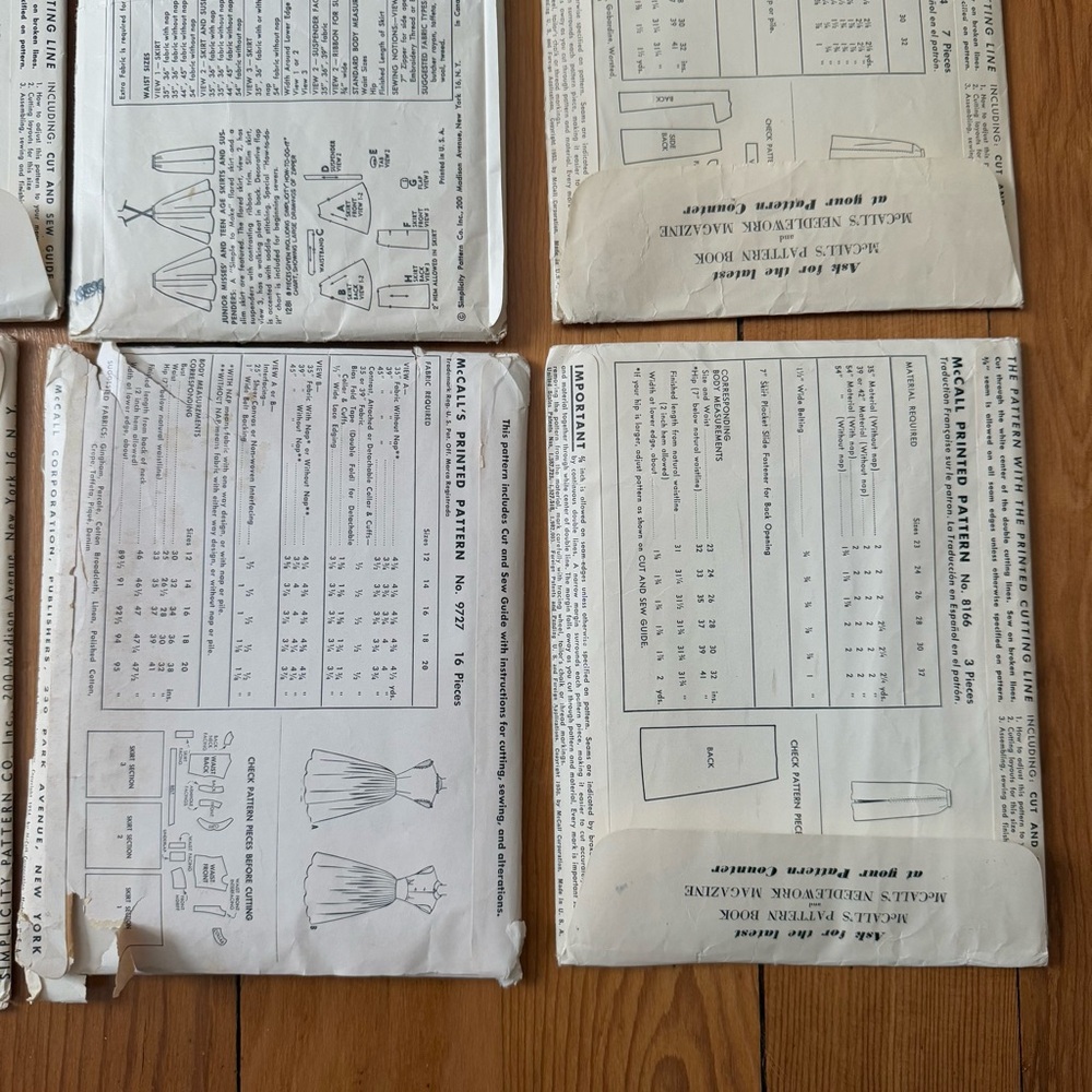 14 Vintage Sewing Patterns from the 1950’s & 60’s - Uncut - Picture 12 of 12
